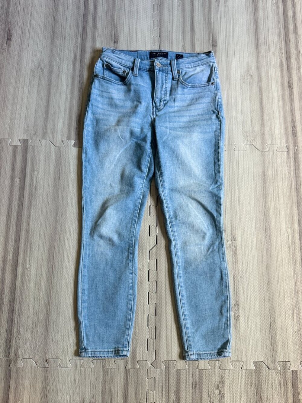 Lucky Brand Women's Mid Rise Ava Crop Jean